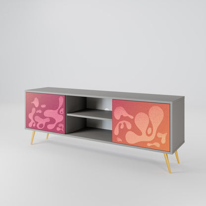 IRREGULAR PINK 2-türiges TV-Lowboard
