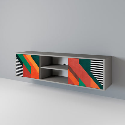 MAKESHIFT ARTISTRY 2-türiges TV-Lowboard