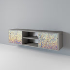 MOSAIC OF COLORS TV-Lowboard mit 2 Türen in Grau