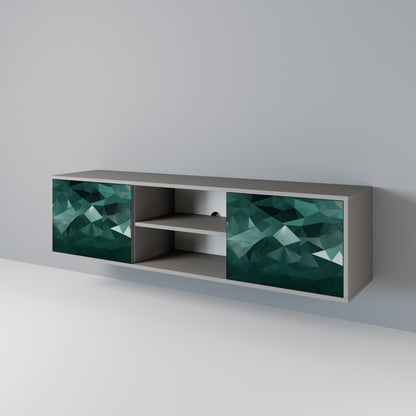 POLYGONAL FLOATING 2-türiges TV-Lowboard