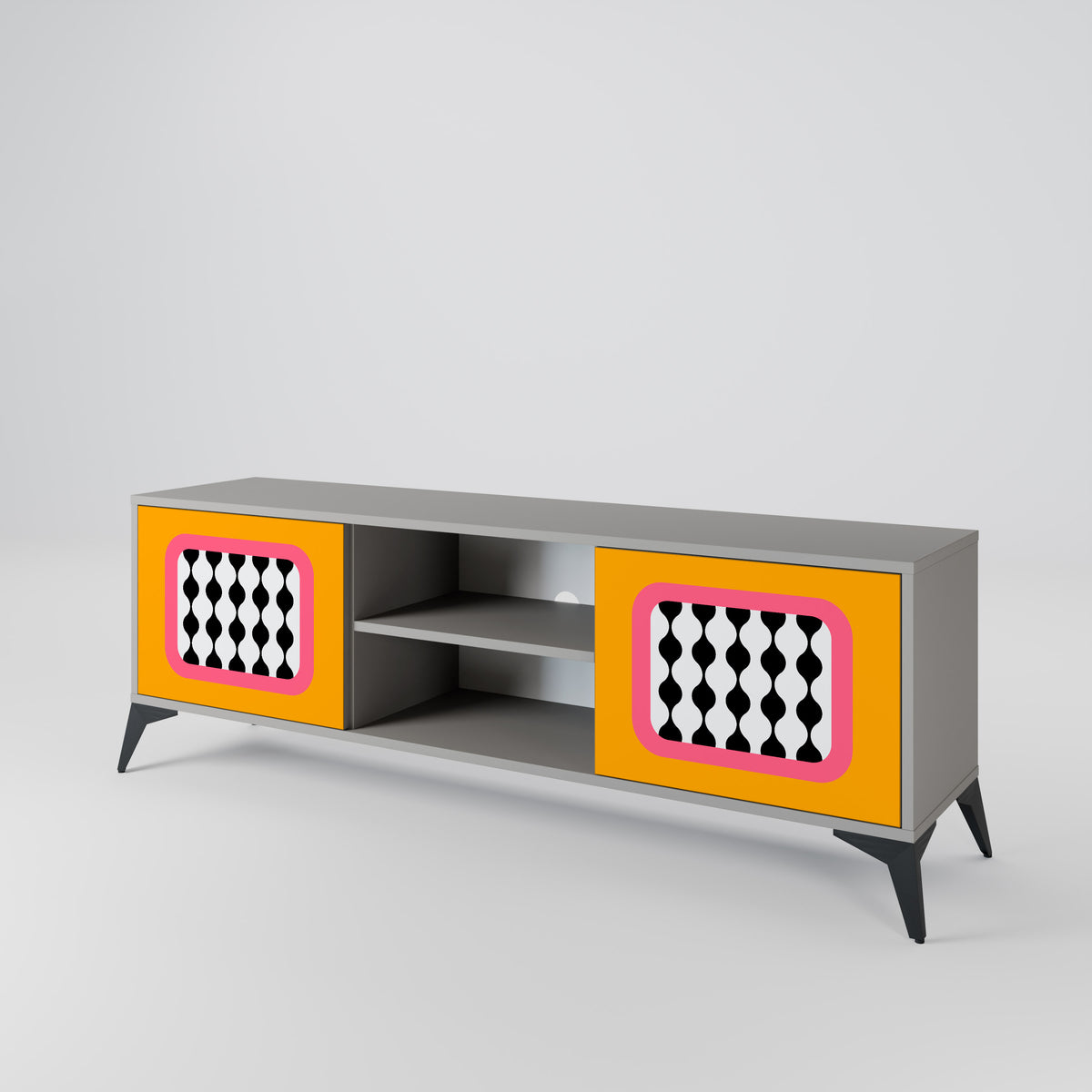 TEARS IN HEAVEN 2-Door TV Cabinet