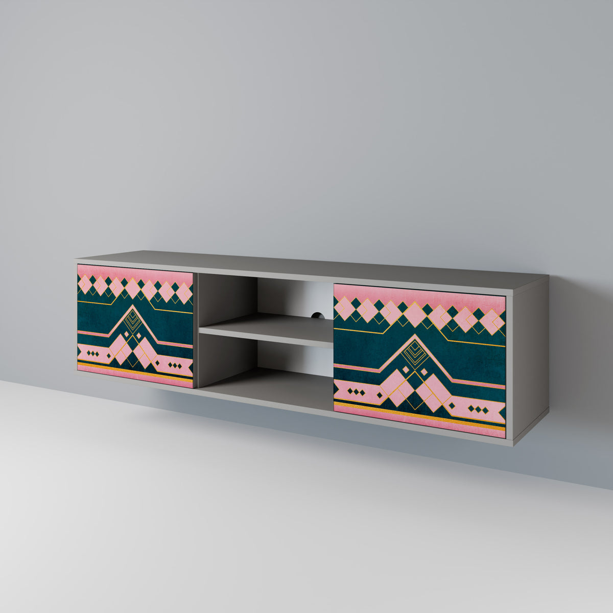 ROYAL COMPOSITION 2-türiges TV-Lowboard