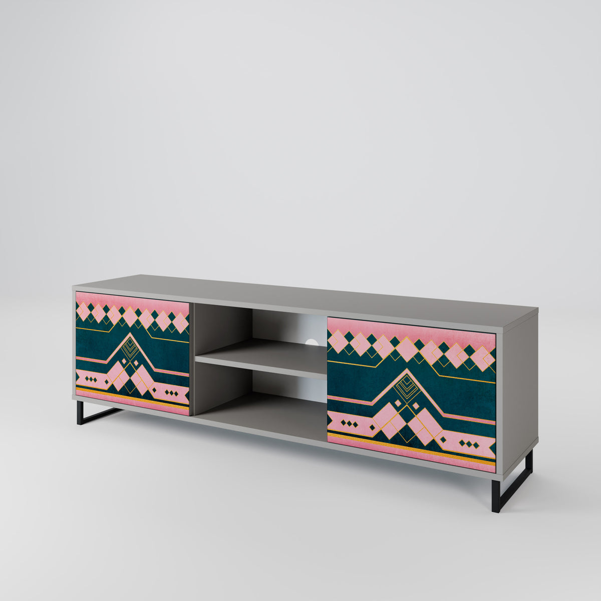 ROYAL COMPOSITION 2-Door TV Cabinet