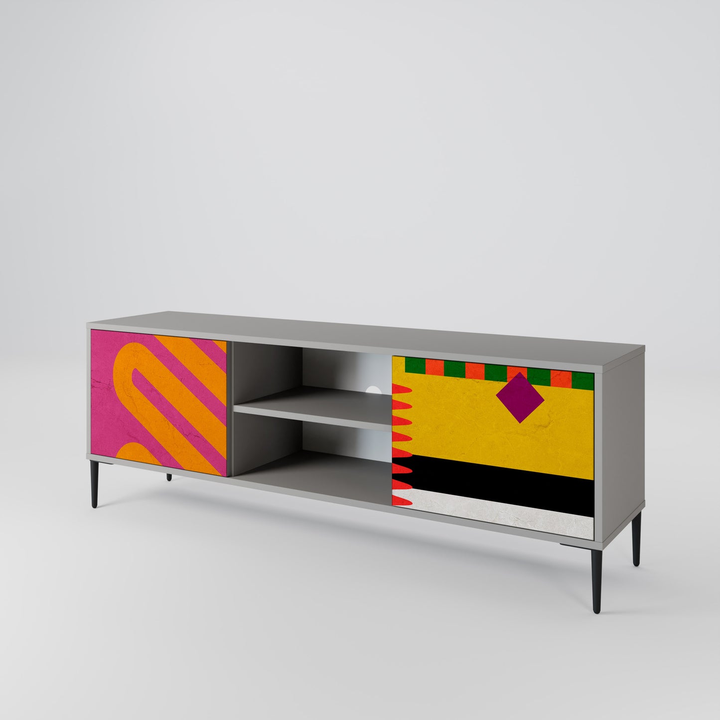 VIVID ART 2-türiges TV-Lowboard
