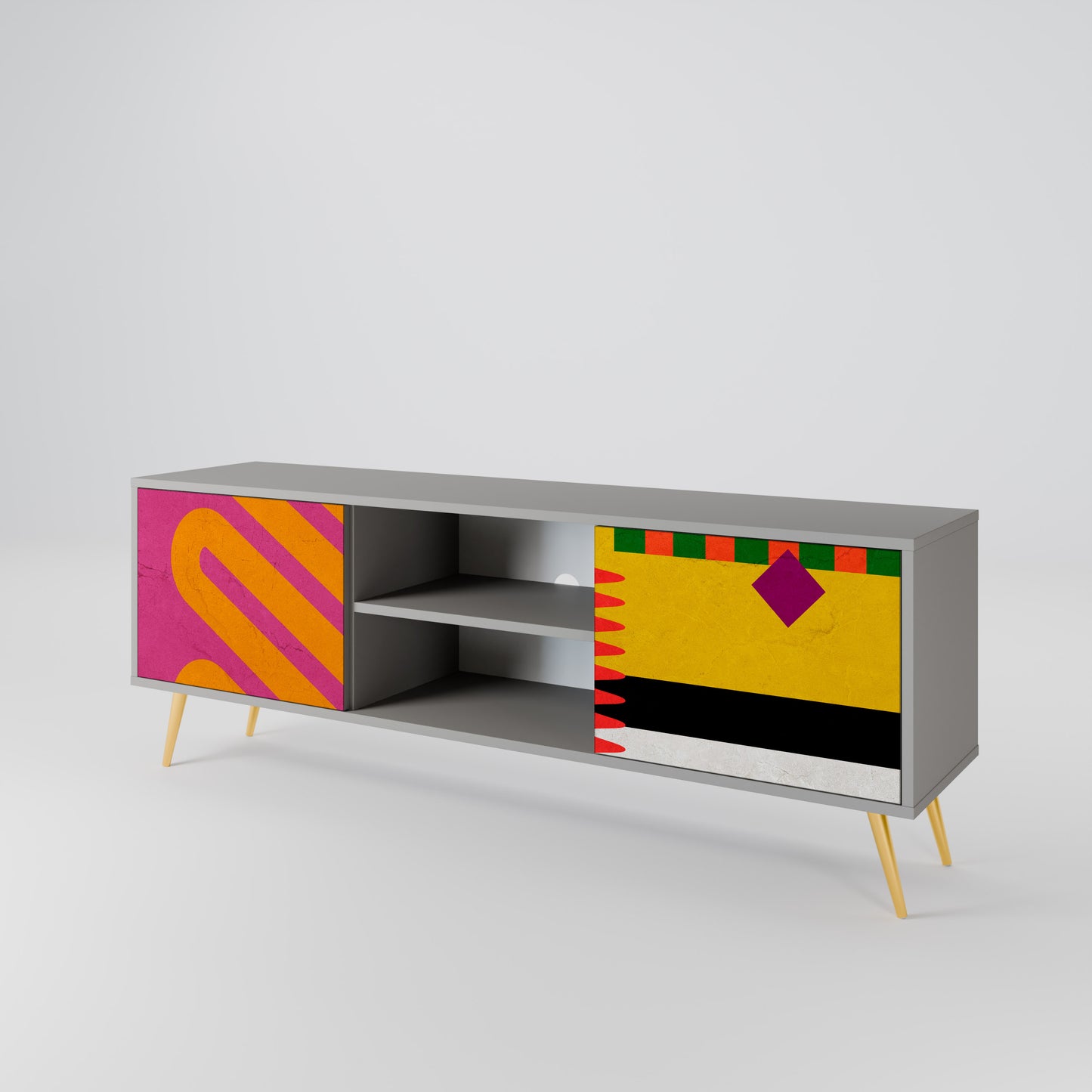 VIVID ART 2-türiges TV-Lowboard