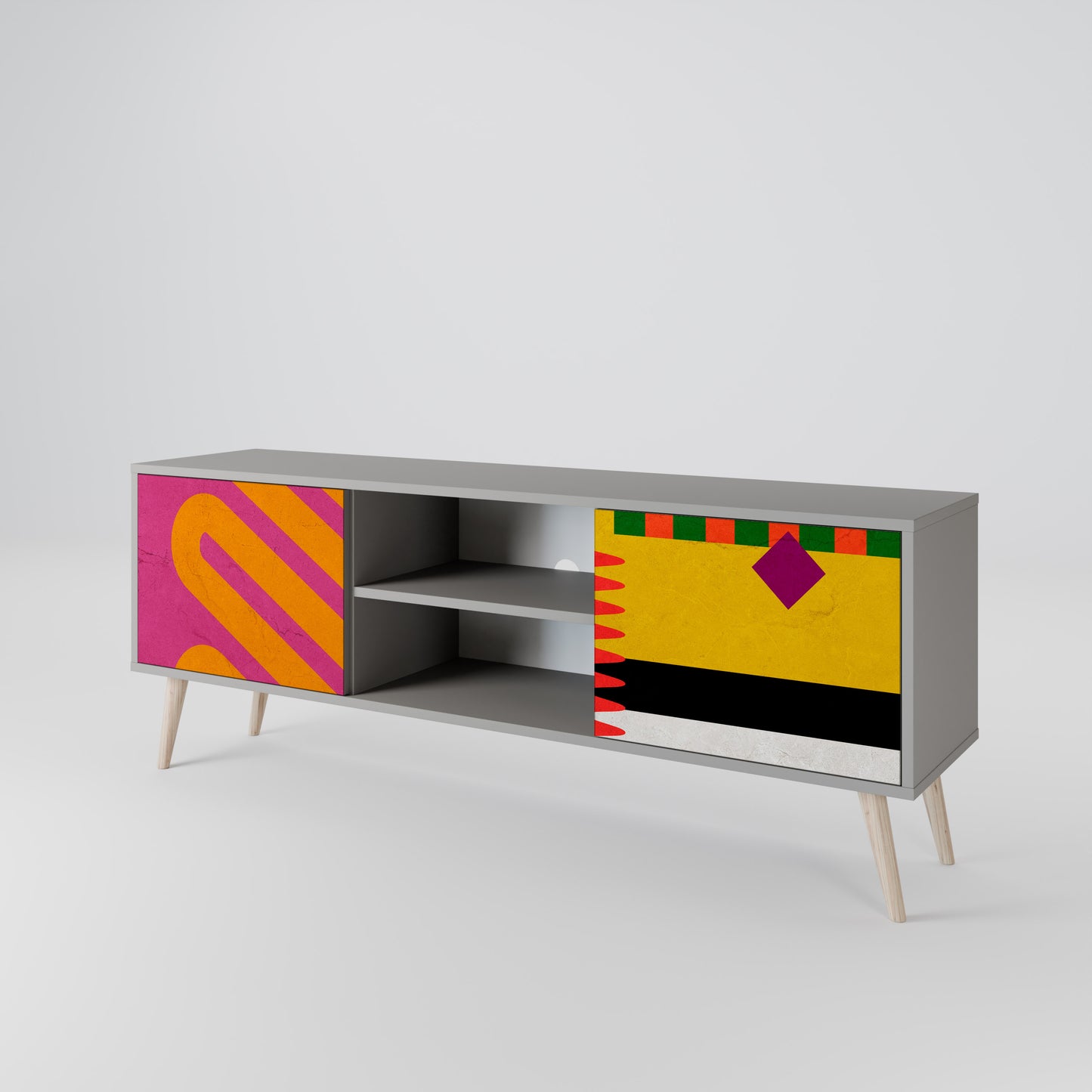 VIVID ART 2-türiges TV-Lowboard