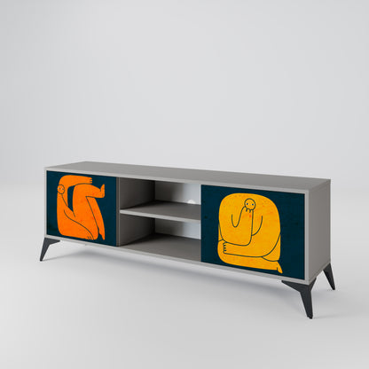 TOGETHER BUT SEPARATELY 2-türiges TV-Lowboard
