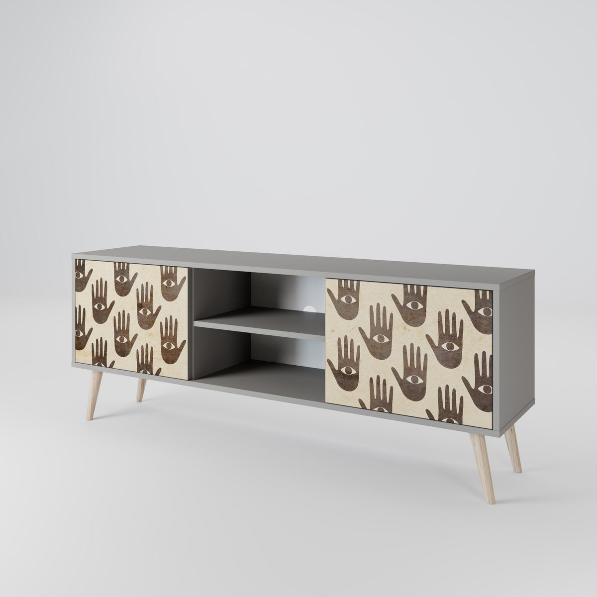 SEE MORE 2-Door TV Cabinet