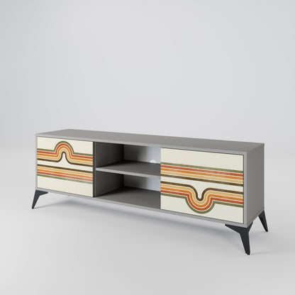 EXCEPTIONAL STREAM 2-türiges TV-Lowboard