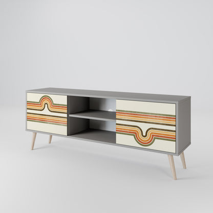 EXCEPTIONAL STREAM 2-türiges TV-Lowboard
