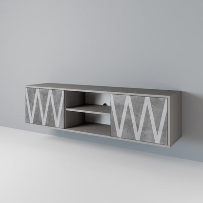 SOLID ZIG ZAG 2-türiges TV-Lowboard