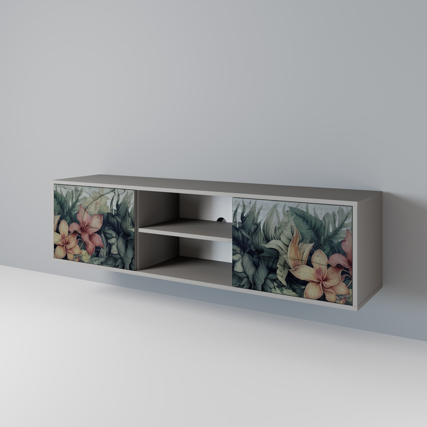 HEAVENLY BLOOM 2-türiges TV-Lowboard
