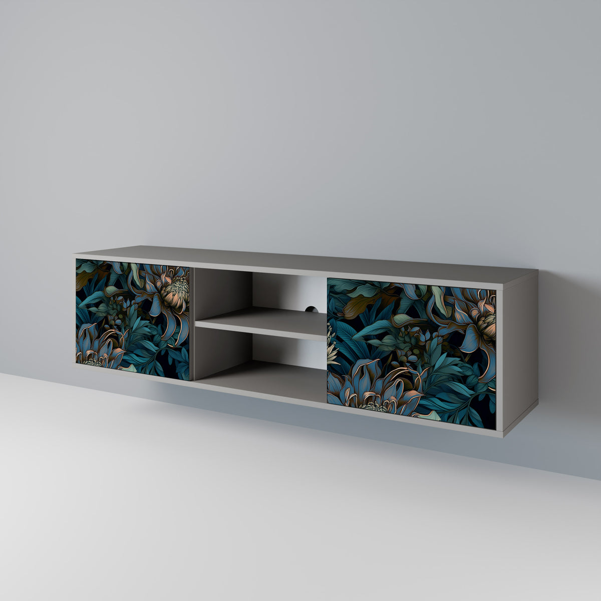 TWILIGHT BLOOM 2-türiges TV-Lowboard