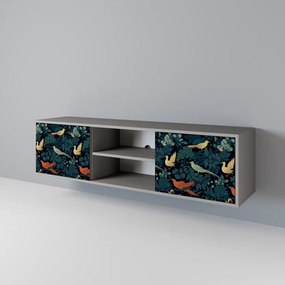 FOWL ORNAMENT 2-türiges TV-Lowboard