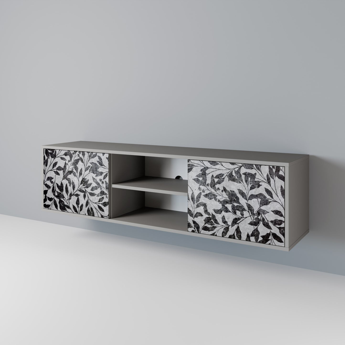 CHARCOAL SPROUT 2-türiges TV-Lowboard