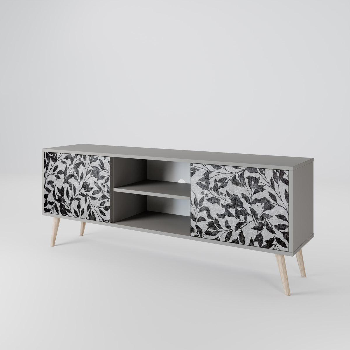 CHARCOAL SPROUT 2-türiges TV-Lowboard