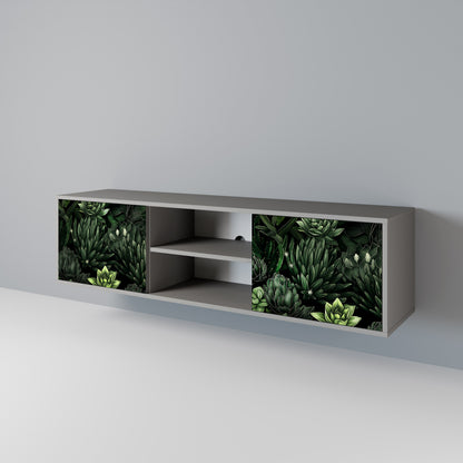 SUCCULENT JUNGLE 2-türiges TV-Lowboard