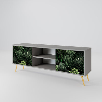 SUCCULENT JUNGLE 2-türiges TV-Lowboard