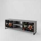 SECRET VERDURE 2-Door TV Stand in Grey Finish