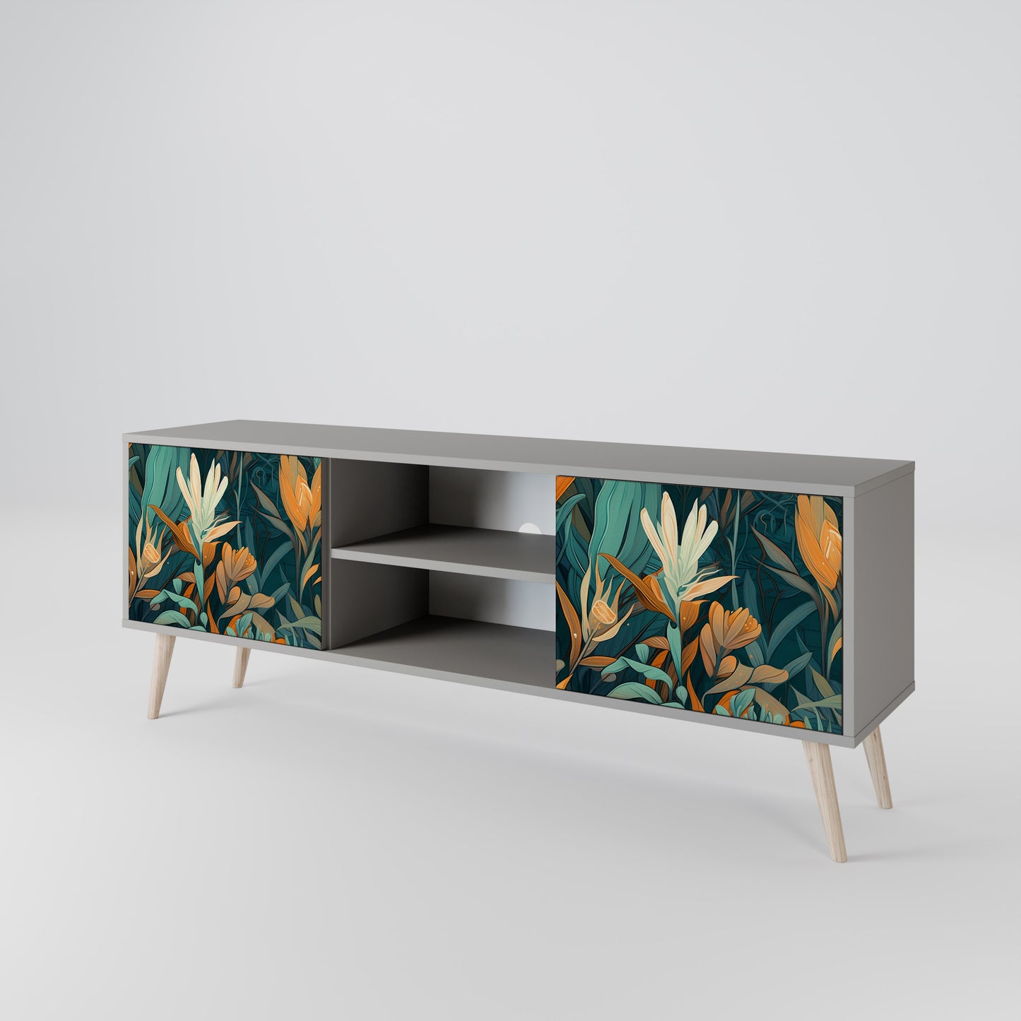 FLORAL SERENITY 2-türiges TV-Lowboard