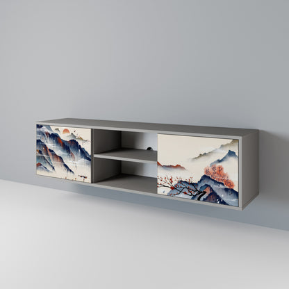 JAPANESE LANDSCAPE 2-türiges TV-Lowboard