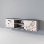 WILD TENDERNESS TV-Lowboard mit 2 Türen in Grau