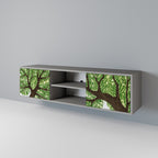 WILDERNESS DASH TV-Lowboard mit 2 Türen in Grau