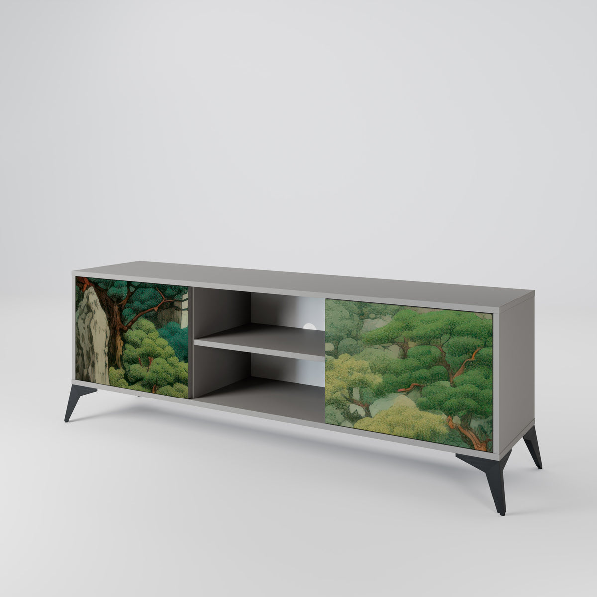 VERDURE ABYSS 2-türiges TV-Lowboard