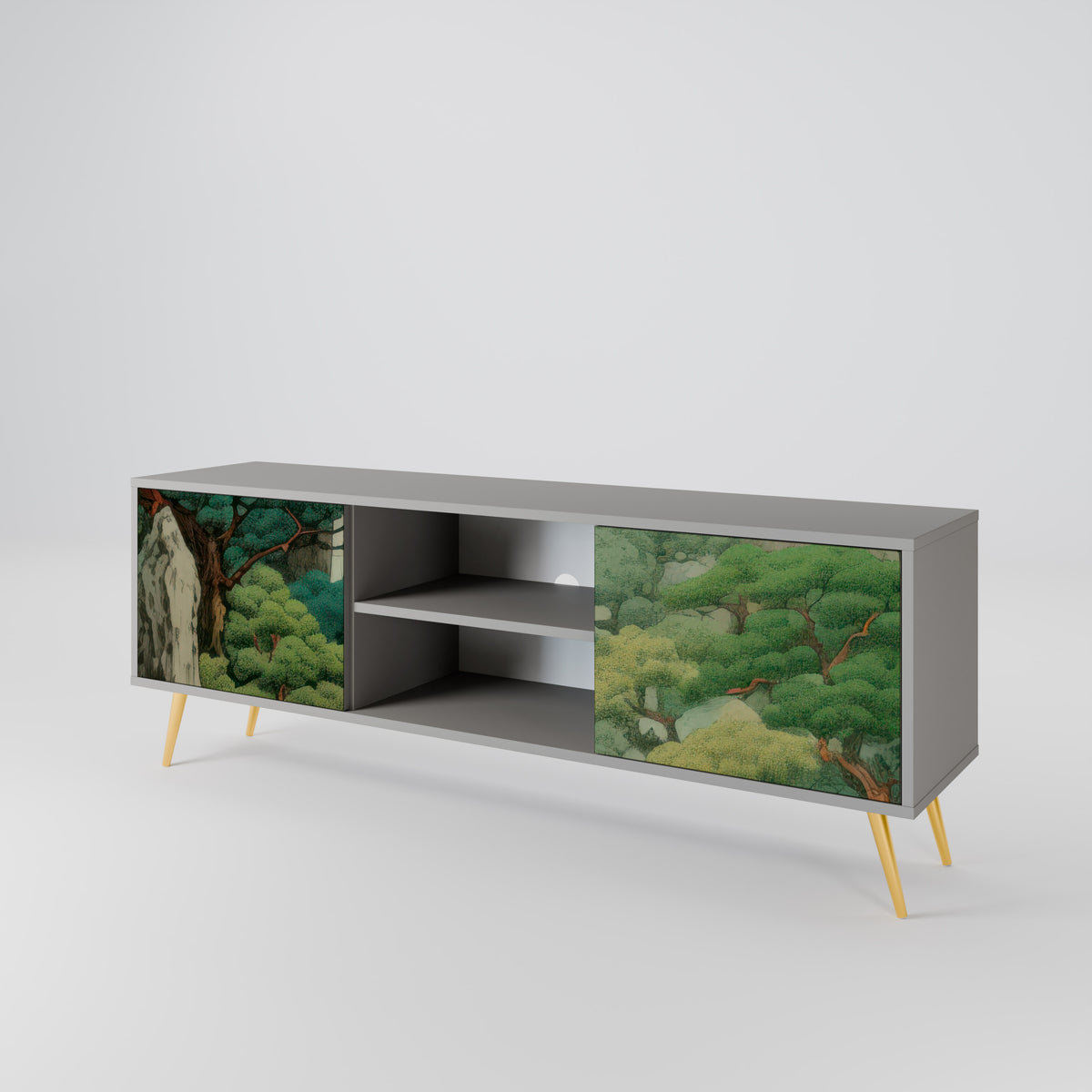 VERDURE ABYSS 2-türiges TV-Lowboard