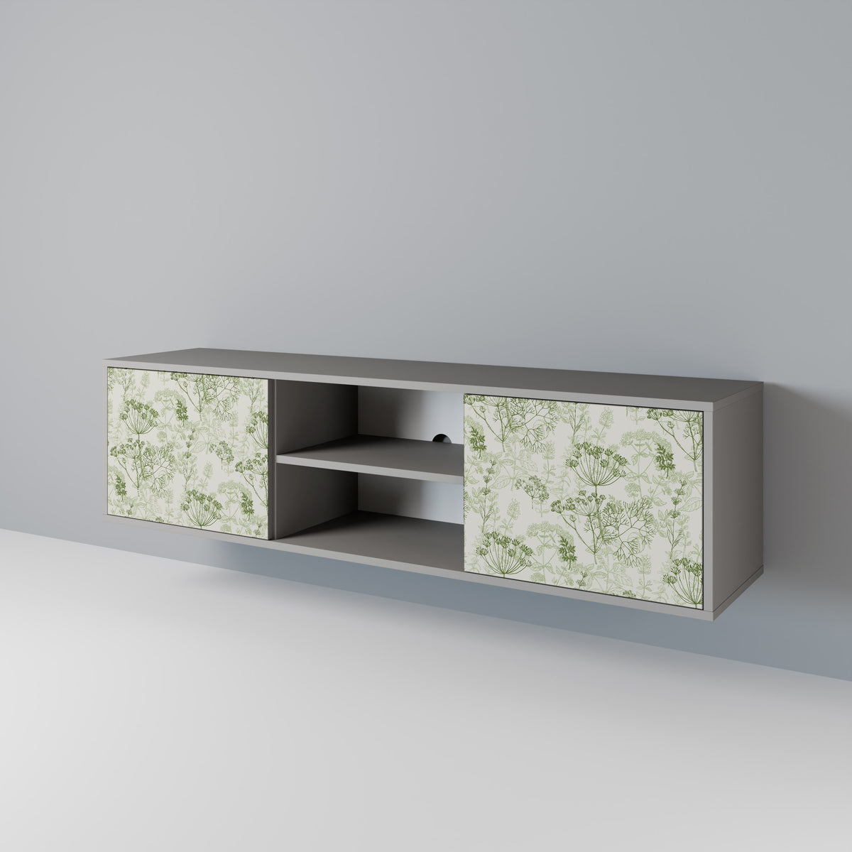 FENNEL BALDACHIN 2-türiges TV-Lowboard
