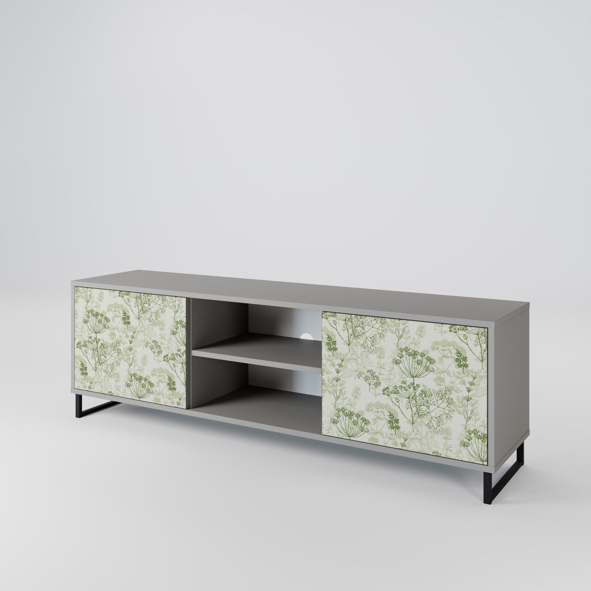 FENNEL BALDACHIN 2-türiges TV-Lowboard
