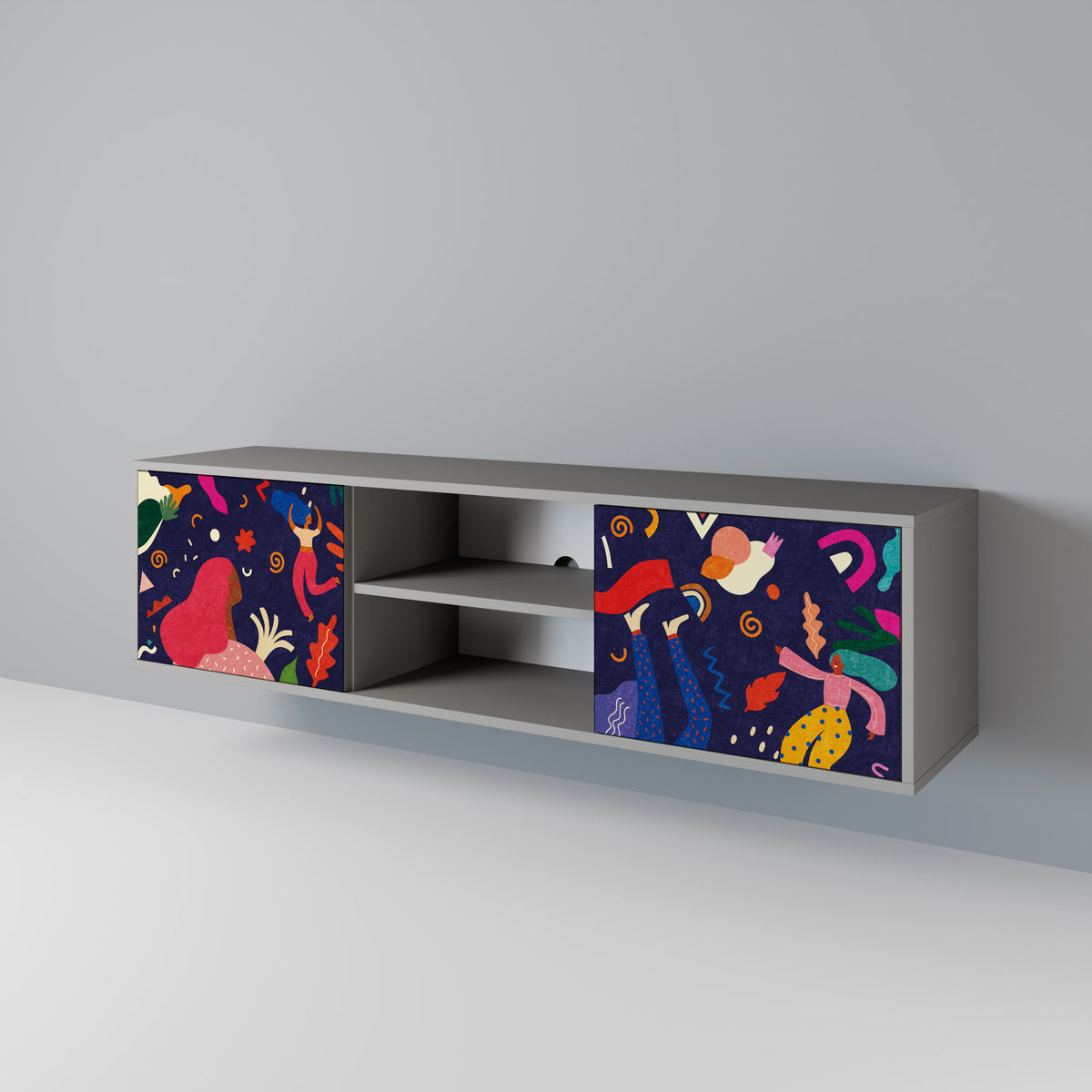 FESTIVE PLEASURES 2-türiges TV-Lowboard