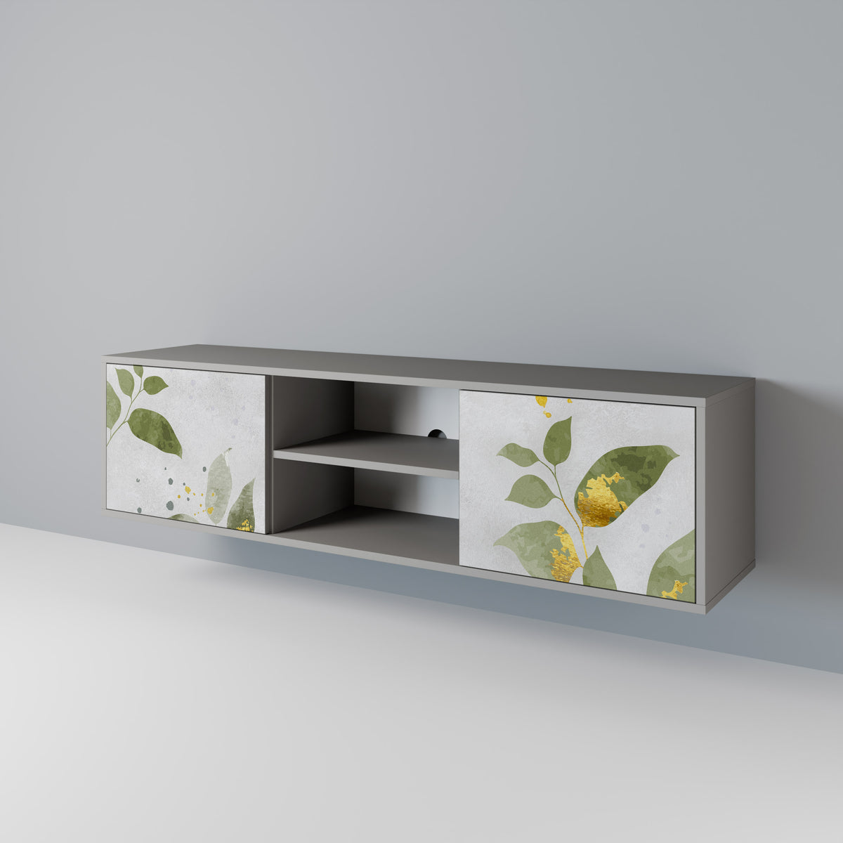 ELEGANT BOTANICS 2-türiges TV-Lowboard