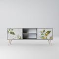 ELEGANT BOTANICS 2-Door TV Stand in Grey Finish