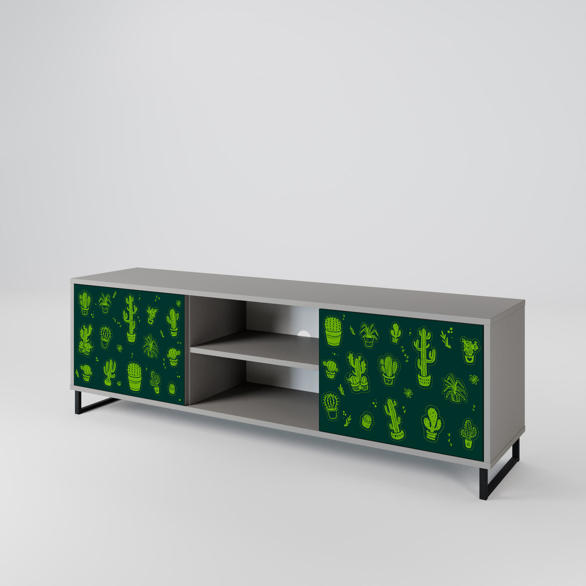 DESERT GREEN 2-türiges TV-Lowboard