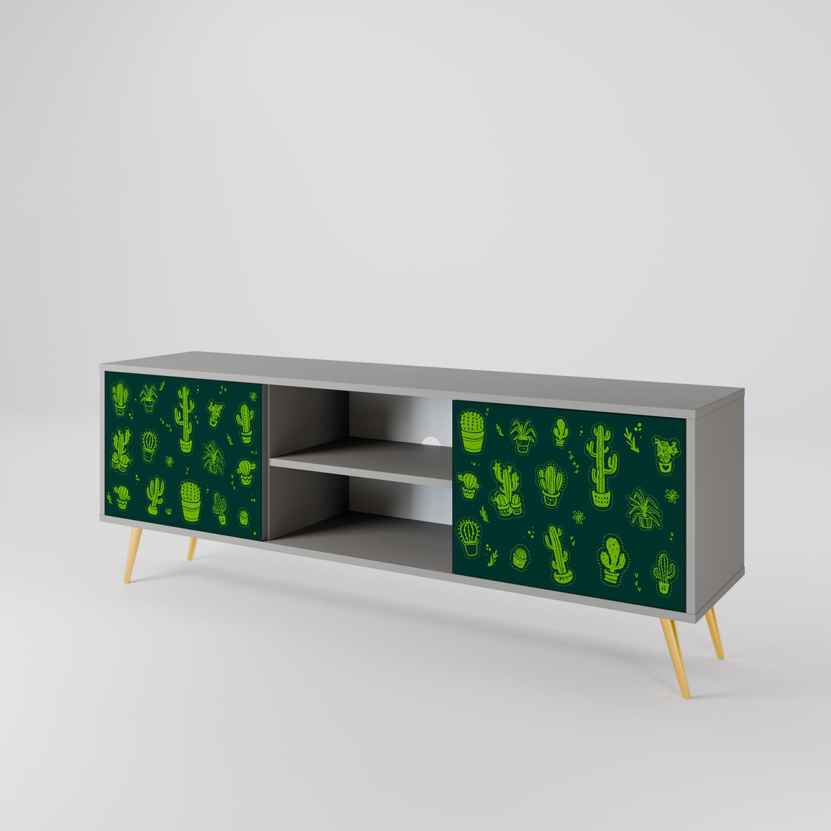 DESERT GREEN 2-türiges TV-Lowboard