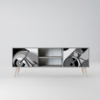 BIKE ENERGY TV-Lowboard mit 2 Türen in Grau