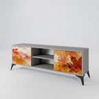 TRACES OF AUTUMN TV-Lowboard mit 2 Türen in Grau