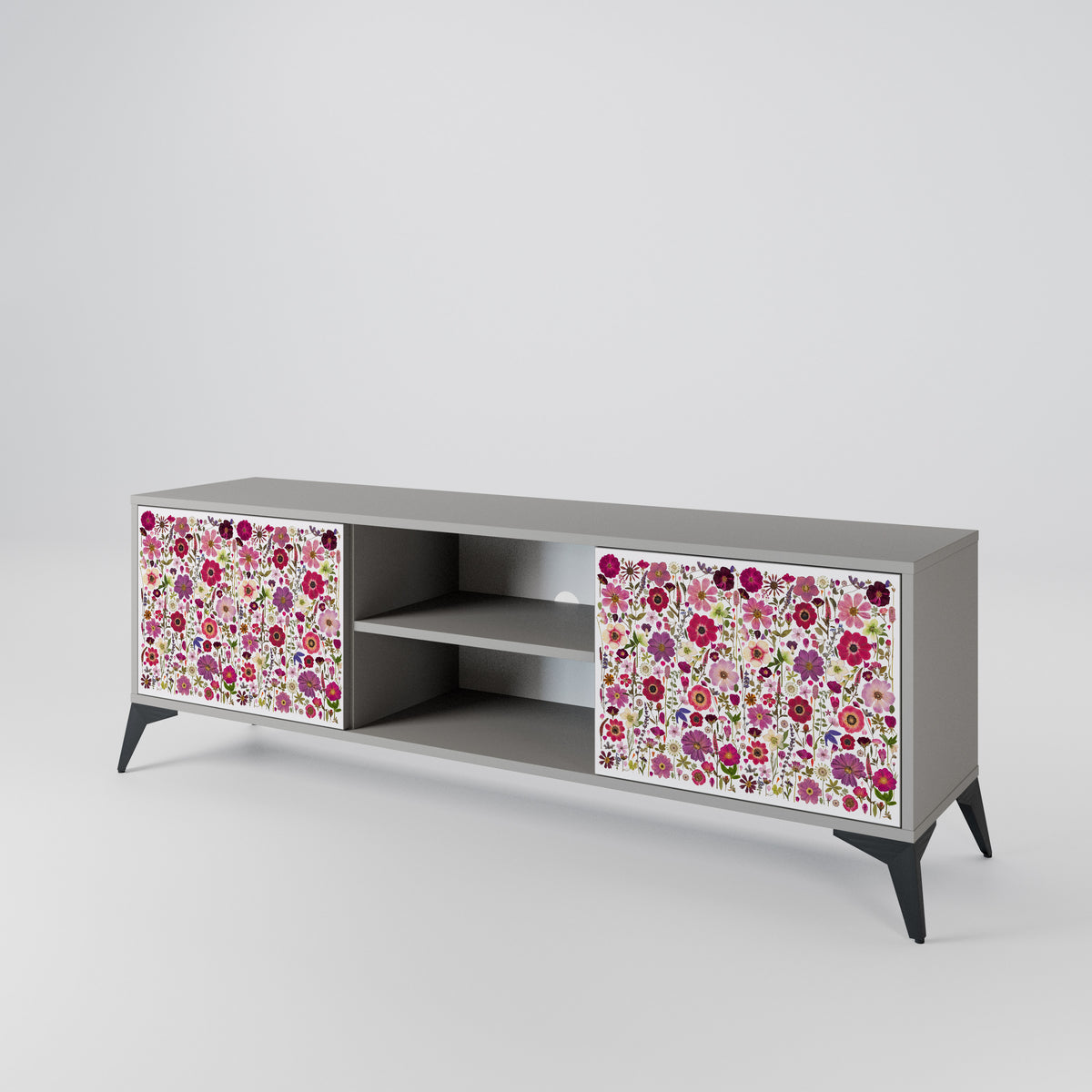 PETAL GARDEN 2-Door TV Cabinet