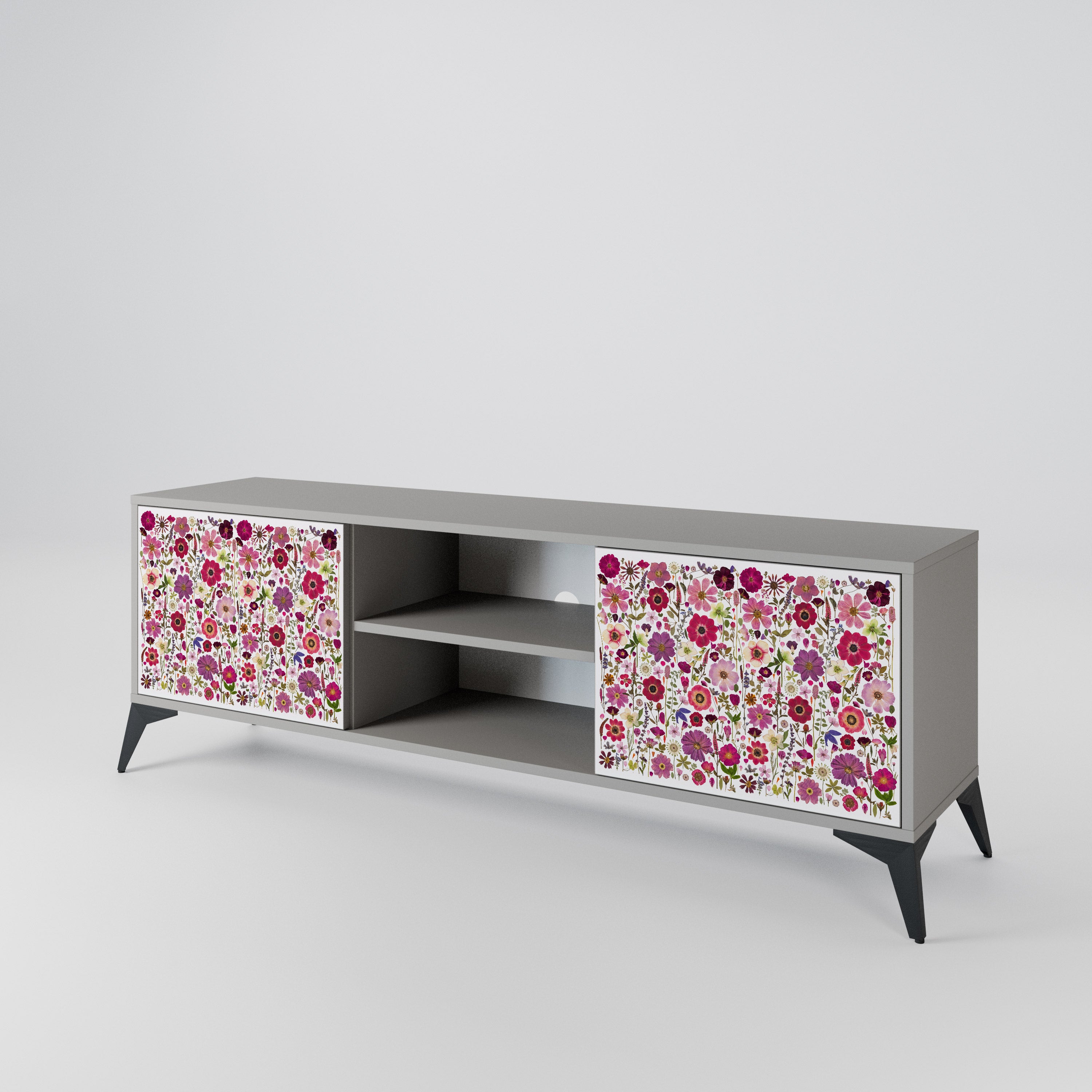 PETAL GARDEN 2-Door TV Cabinet
