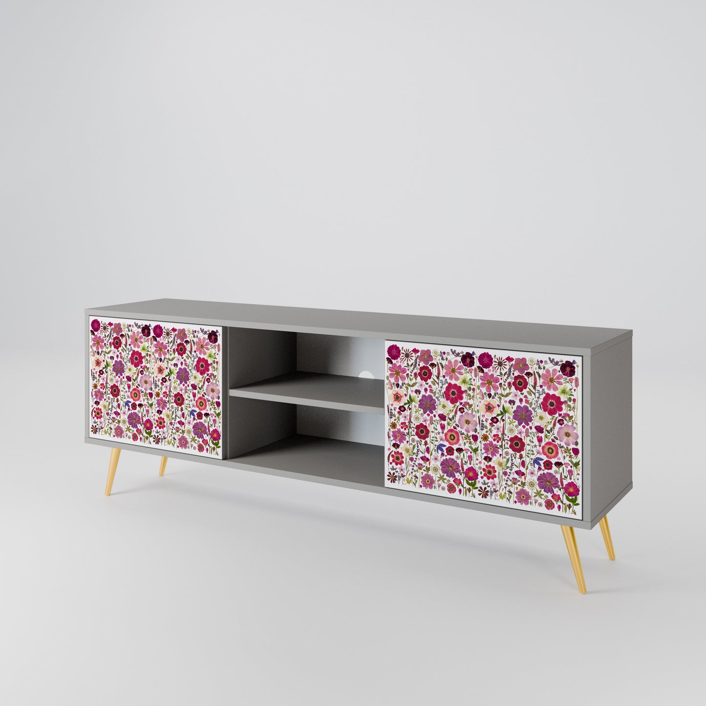 PETAL GARDEN 2-türiger TV-Schrank