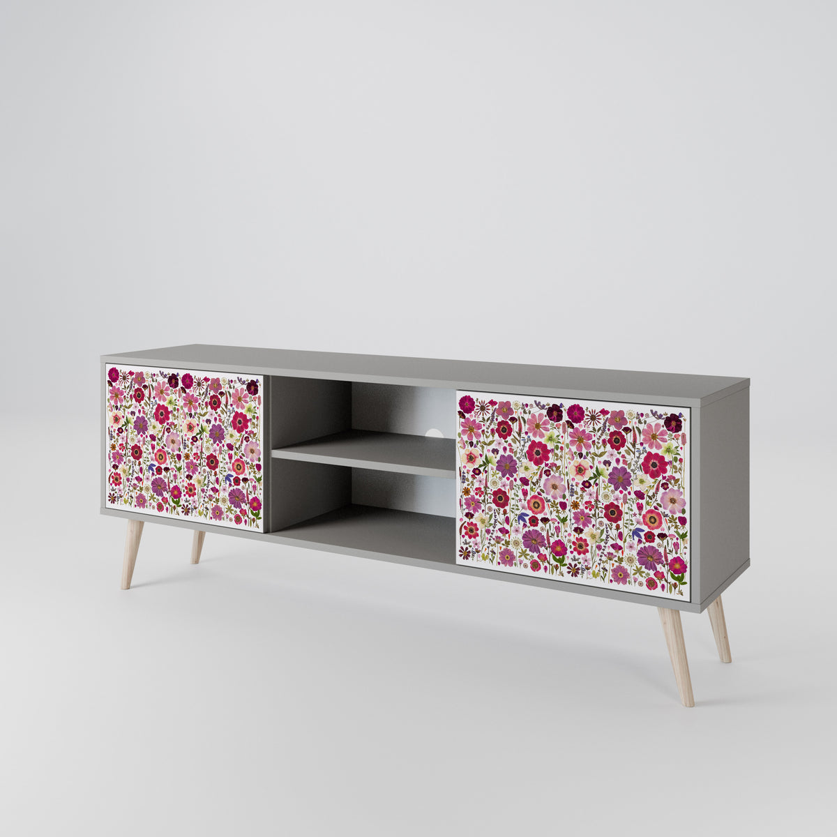 PETAL GARDEN 2-Door TV Cabinet