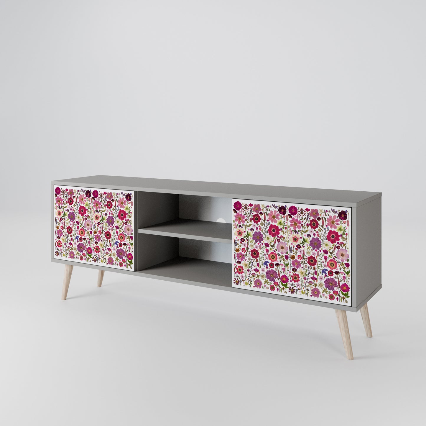 PETAL GARDEN 2-türiger TV-Schrank