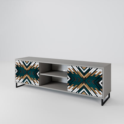 ARTISTIC GEOMETRY 2-türiges TV-Lowboard