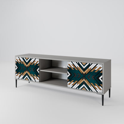 ARTISTIC GEOMETRY 2-türiges TV-Lowboard