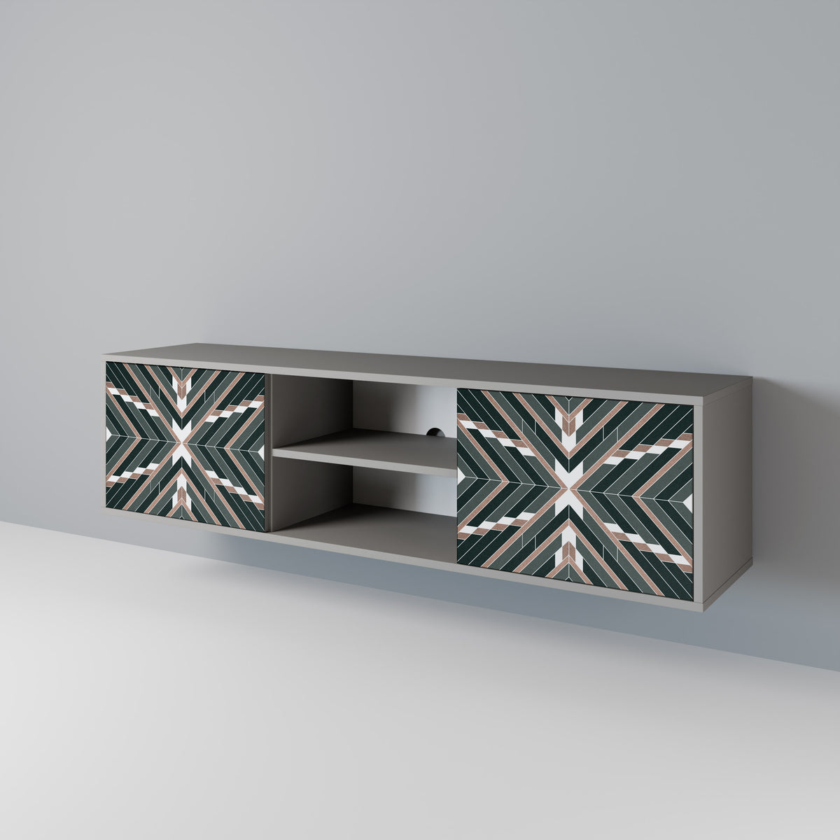 DIMENSION DELIGHTS 2-türiges TV-Lowboard