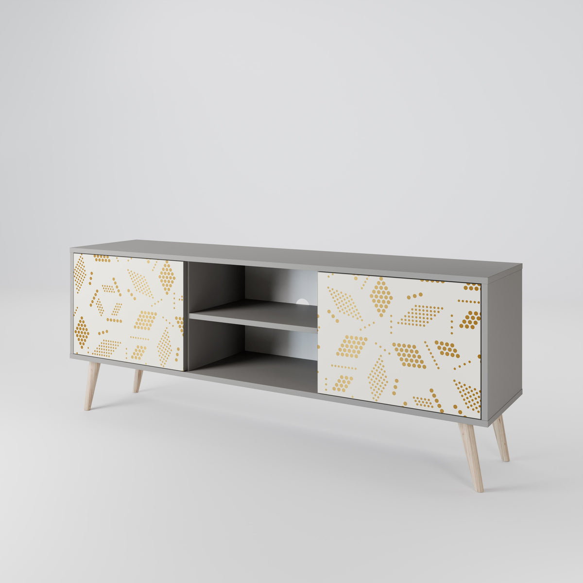 SPOTTED DAZE 2-Door TV Cabinet