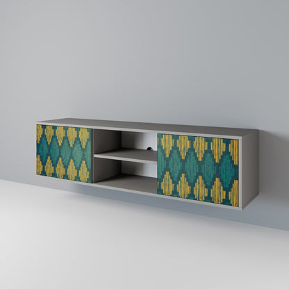 POLYGONS 2-türiges TV-Lowboard