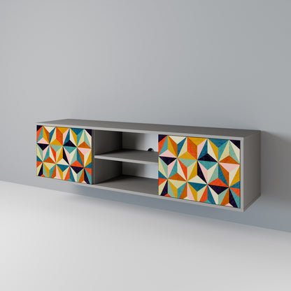 TESSELATE TREASURES 2-türiges TV-Lowboard