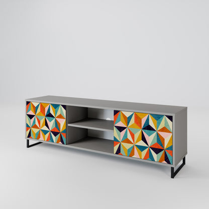 TESSELATE TREASURES 2-türiges TV-Lowboard